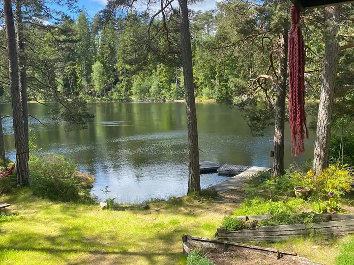 Lake view from the porch